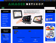 Tablet Screenshot of amagernetshop.dk